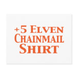 +5 Elven Chainmail Shirt Gifts Post Card