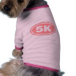 5 K Runner Pink Oval pet clothing