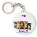 5 Kittens Key Chains