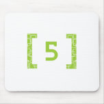 #5 Lime Green Mouse Pad