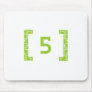 #5 Lime Green Mouse Pad