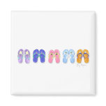 5 Pairs of Flip-Flops Magnet