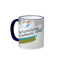 5 Principles 10 Words - Ringer Mug