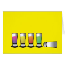 5 Shooters 1 down 4 to go! Greeting Cards
