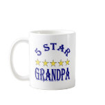 5 Star Grandpa Coffee Mugs