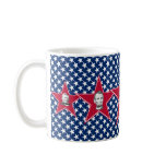 5 Star Presidents Design with Stars Background mugs