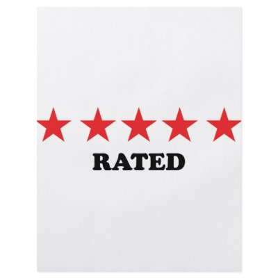 5 star rated egoist personalized flyer by Topmotives