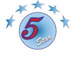 5 Star Tee Shirt - 5 out of 5 stars , WOW!