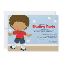 5 x 7 Skating Party | Birthday Party Invite