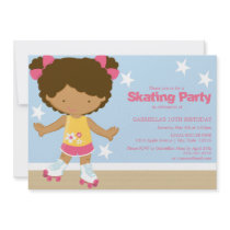 5 x 7 Skating Party | Birthday Party Invite