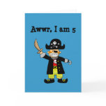 5 year old pirate boy cards