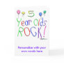 5 Year Olds Rock !