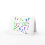 5 Year Olds Rock !
