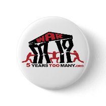 5 Years Too Many Button (round)