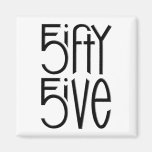 5ifty 5ive black Magnet