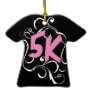 5k Runner or Walker Christmas Ornament