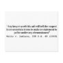 5th Amendment Watts v Indiana 338 US 49 1949 Postcard
