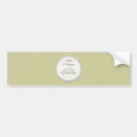 5th Anniversary bumper sticker bumper stickers