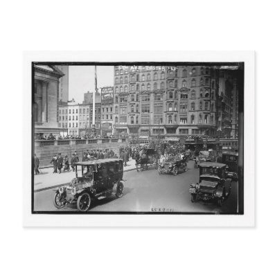 5th Ave. at 42nd Street, New York City 1913 Vintag Post Card by markomundo