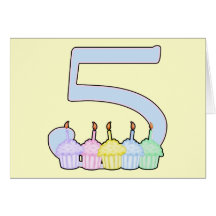 5th Birthday Card