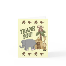 5th Birthday Safari Greeting Card