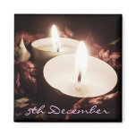 5th December • Candles • Magnet