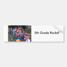 5th Grade Bumper Sticker