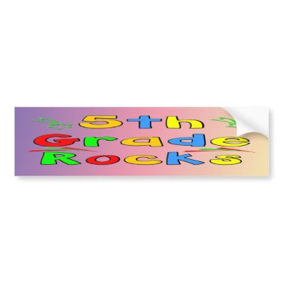 5th Grade Rocks by MindDesignGrafx