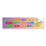 5th Grade Rocks bumper stickers