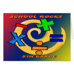 5th Grade Rocks - Math Symbols Cards