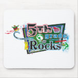 5th Grade Rocks Mousepad