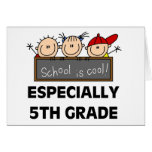 5th Grade School is Cool cards