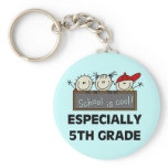 5th Grade School is Cool Tshirts and Gifts Keychains