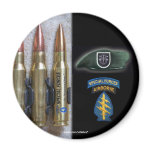 5th special forces fort campbell vets iraq magnet