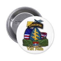 5th special forces green berets veterans Button