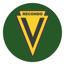 5th Special Forces Group school - Nha Trang patch Round Sticker