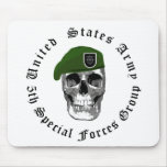 5th Special Forces Skull Mouse Pad