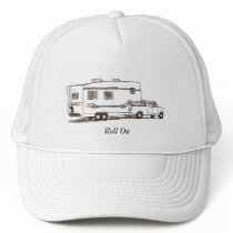 5th wheel trucker hat