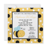 5x5 Buzzin Honey Bumble Bee Baby Shower Invitation