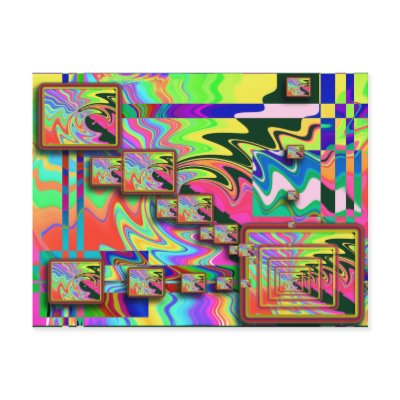 5x5 POP ART postcard by gregvan