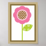 5X7 Berry Garden Flowers Wall Art Posters