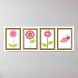 5X7 Berry Garden Wall Art Collection Poster