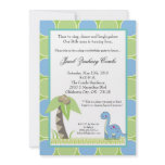 5x7 Dinosaur Brontosauru Birthday Party Invitation