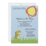 5x7 Dinosaur Invitation