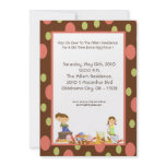 5x7 Fall Old Time Easter Hunt Party Invitation