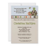 5x7 Laguna Beach Turtle Baby Shower Invitation