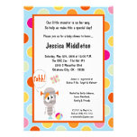 5x7 Little Monster  Baby Shower Invitation