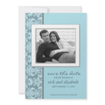 5X7 Pick YOUR OWN Colour Baroque Save the Date 2 Invitations