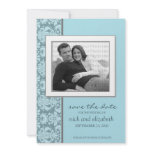 5X7 Pick YOUR OWN Colour Baroque Save the Date 2 invitations