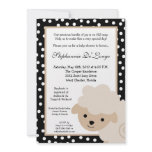 5x7 Sweet Neutra Farm Sheep Baby Shower Invitation